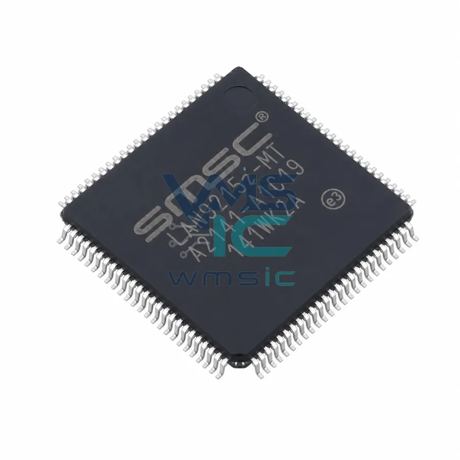 LAN9215I-MT 10/100 Ethernet Controller LAN9215I TQFP-100(14x14)