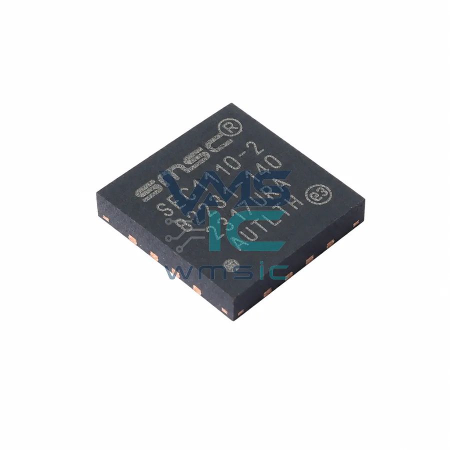SEC1110-A5-02NC Smart Card to USB/UART Bridge SEC1110 QFN-16-EP(5x5)