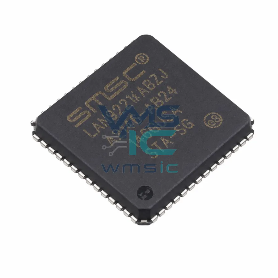 LAN9221I-ABZJ 16-Bit Non-PCI 10/100 Ethernet Controller LAN9221I QFN-56-EP(8x8)