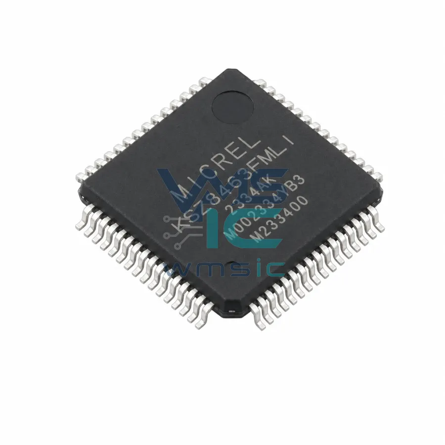 KSZ8463FMLI 3-Port 10/100 Managed Switch with IEEE 1588 PTP KSZ8463FMLI LQFP-64(10x10)