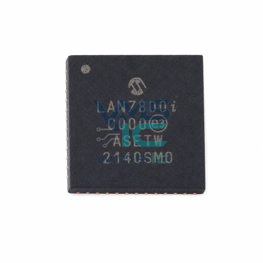 LAN7800-I/Y9X USB 3.1 to Gigabit Ethernet Controller LAN7800 QFN-48-EP(7x7)