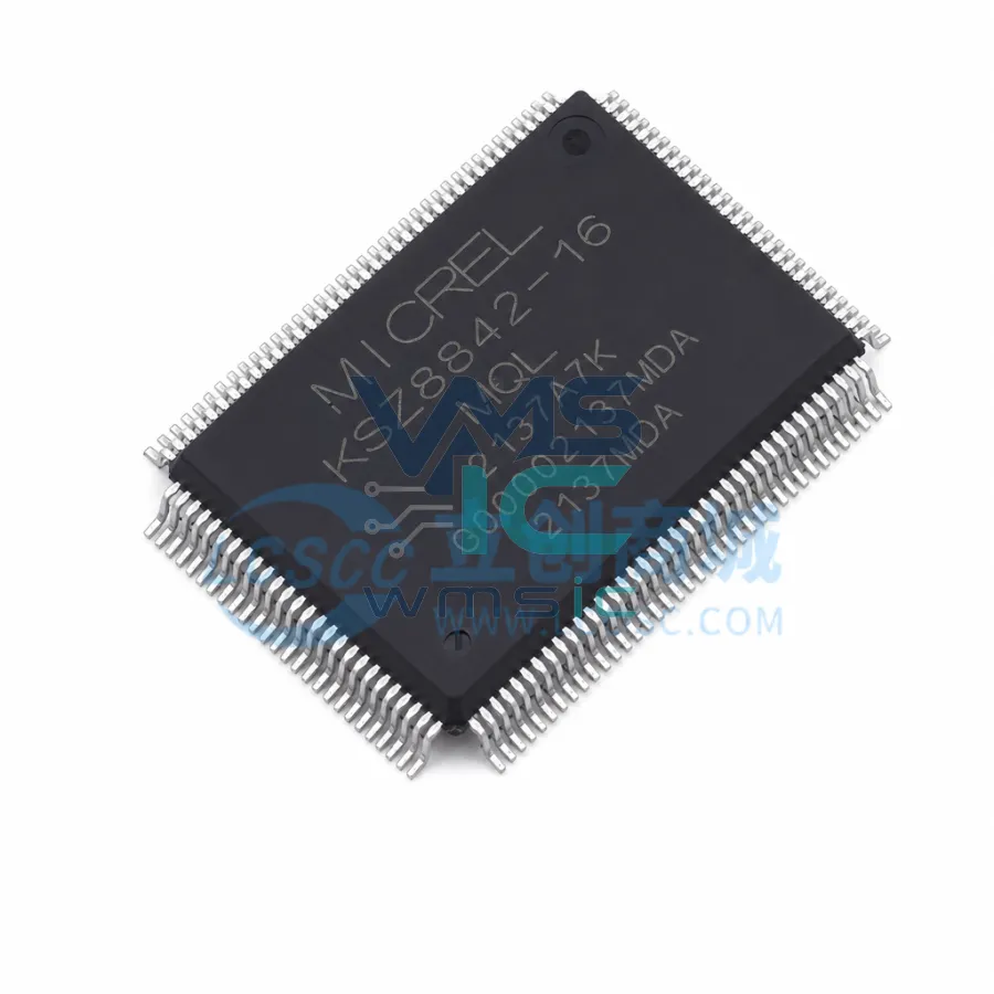 KSZ8842-16MQL Dual-Port Ethernet Switch Non-PCI Interface KSZ8842 PQFP-128(20x14)