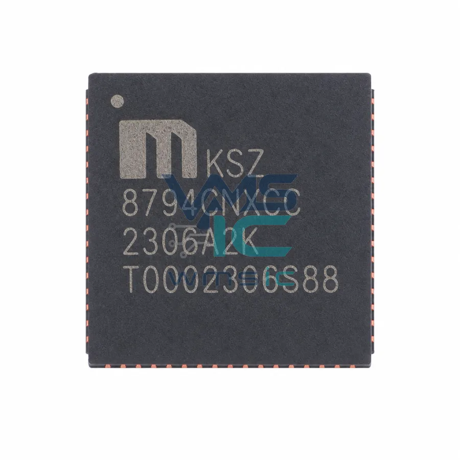 KSZ8794CNXCC-TR 4-Port 10/100 Managed Ethernet Switch KSZ8794CNXCC QFN-64-EP(8x8)