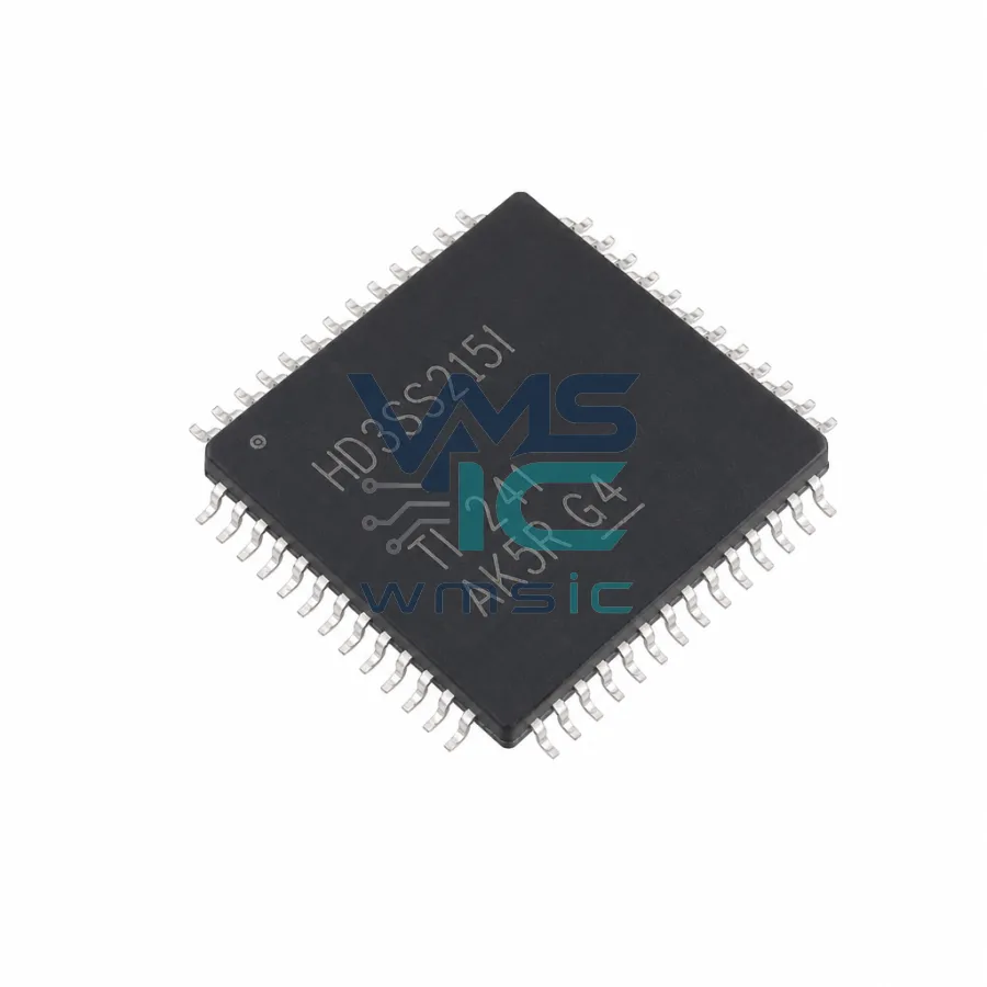 6.0Gbps /DisplayPort 2:1/1:2 差动开关 HD3SS215IRTQR QFN-56-EP(8x8)