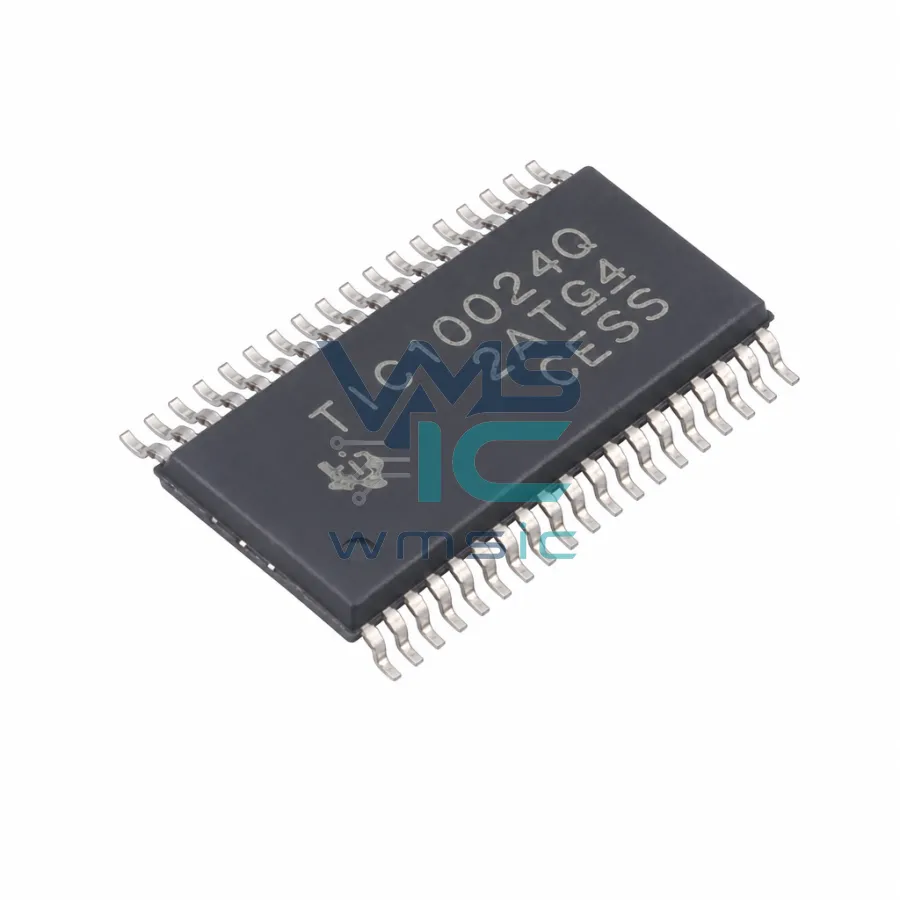 适用于汽车系统并具有可调湿性电流的TIC10024-Q1 24路输入多开关检测接口(MSDI)器件 TIC10024QDCPRQ1 HTSSOP-38-EP-4.4mm