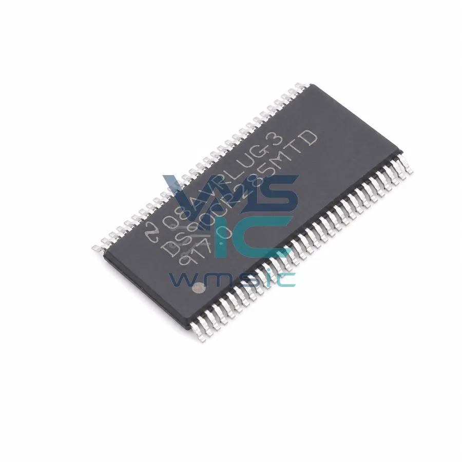DS90CR285/DS90CR286 +3.3V上升沿数据选通LVDS 28位通道链路-66MHz DS90CR285MTD TSSOP-56