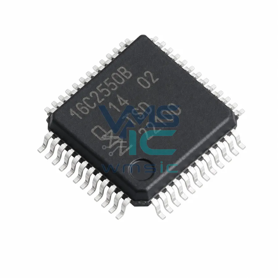 SC16C2550BIB48 Dual UART 5Mbps with 16-Byte FIFO 2.5V-5V LQFP-48 SC16C2550BIB48 LQFP-48(7x7)