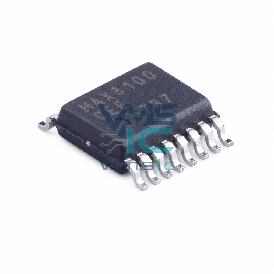 MAX3100CEE+T SPI/MICROWIRE Compatible UART with FIFO QSOP-16 MAX3100CEE QSOP-16-150mil