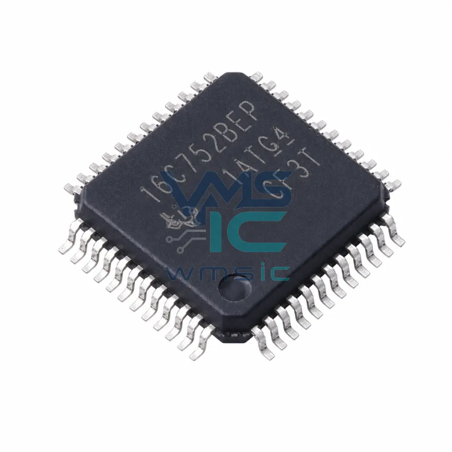 TL16C752BTPTREP Military Grade Dual UART with 64-Byte FIFO 3.3V TL16C752BTPTREP LQFP-48(7x7)