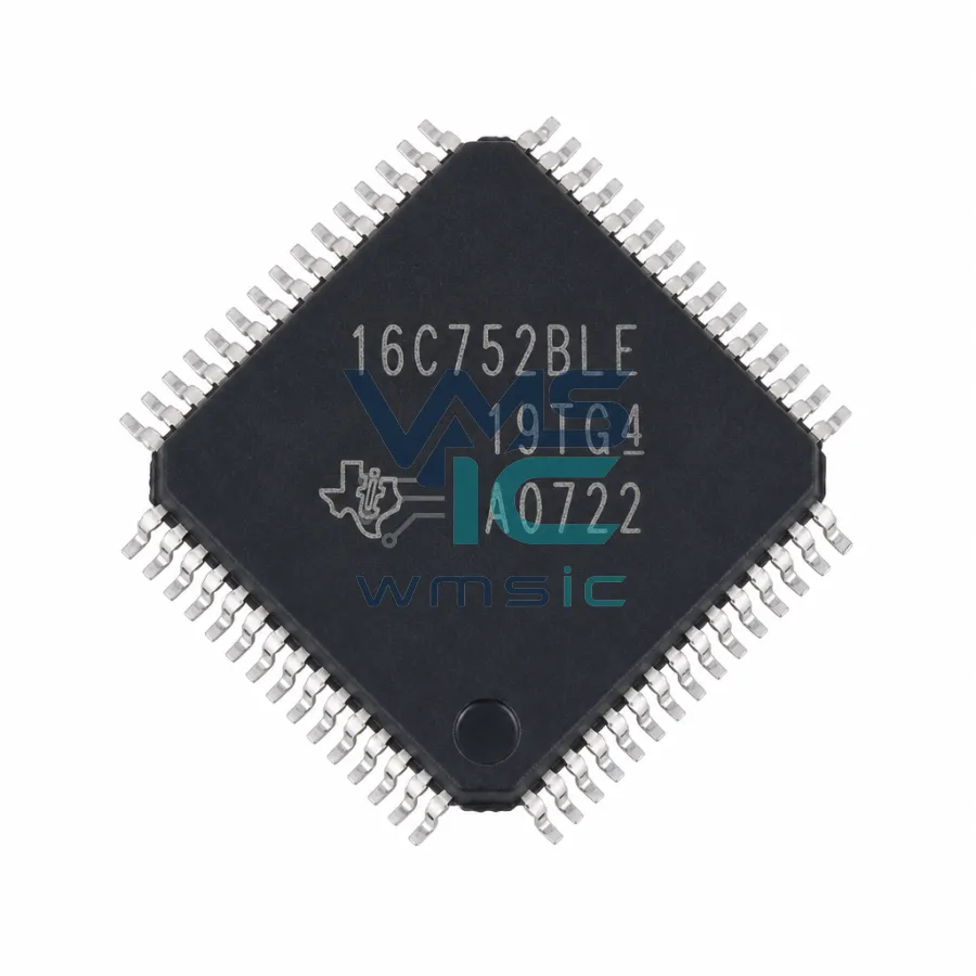 TL16C752BLPTREP EP Dual UART 3.3V with 64-Byte FIFO LQFP-48 TL16C752BLPTREP LQFP-48(7x7)