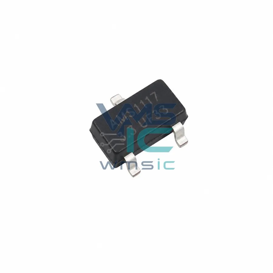SOT523封裝的NPN预偏置電晶體 DDTC123TE SOT-523