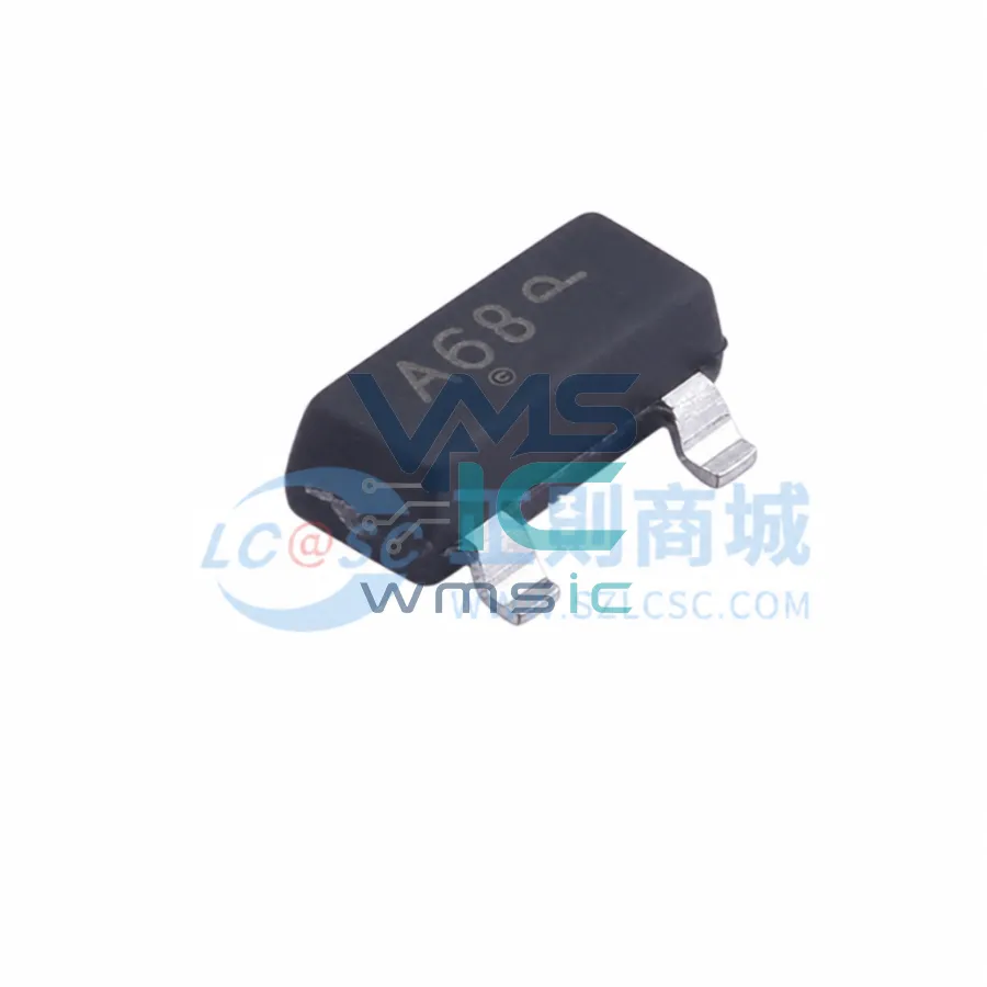 数字電晶體（BRT），帶單片偏置电阻网络的PNP電晶體 MMUN2112LT1G SOT-23