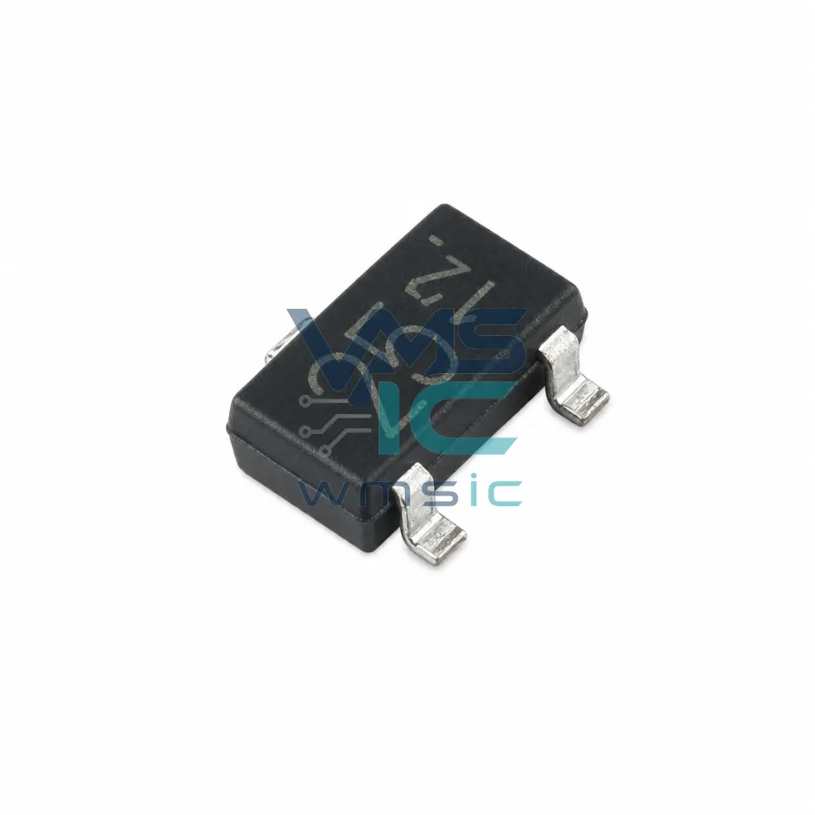 NPN型，100mA、50V数字電晶體 DTC124EKAT146 TO-236-3(SOT-23-3)