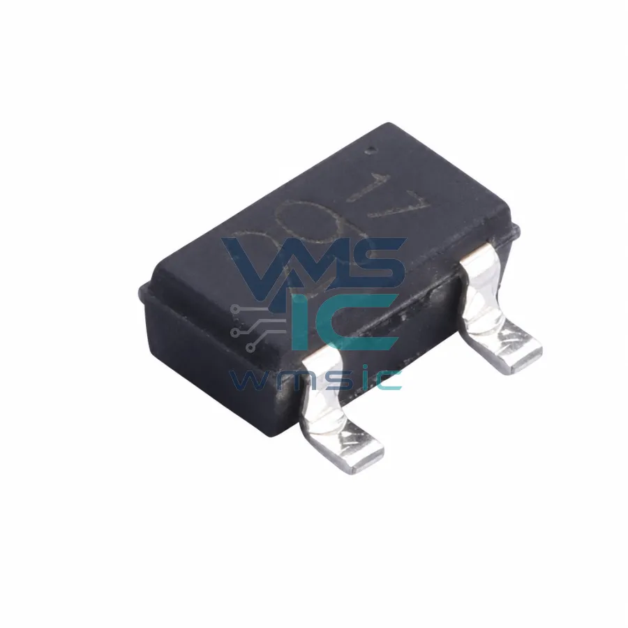 NPN型，100mA、50V数字電晶體（内置偏置电阻電晶體） DTC115EKAT146 SC-59