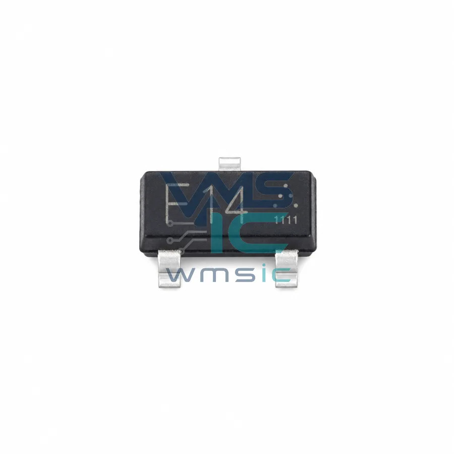 PNP型，-500mA、-50V数字電晶體（内置偏置电阻電晶體） DTB114ECHZGT116 TO-236-3(SOT-23-3)