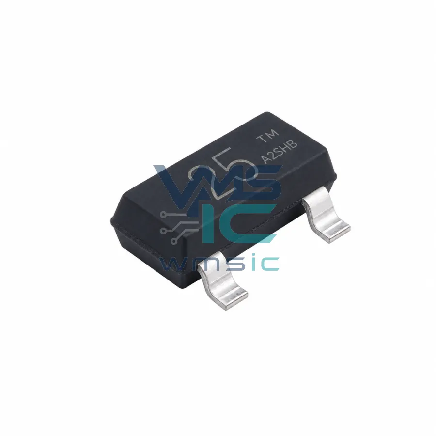 NPN型，100mA、50V数字電晶體（内置偏置电阻電晶體） DTC124ECAHZGT116 SOT-23