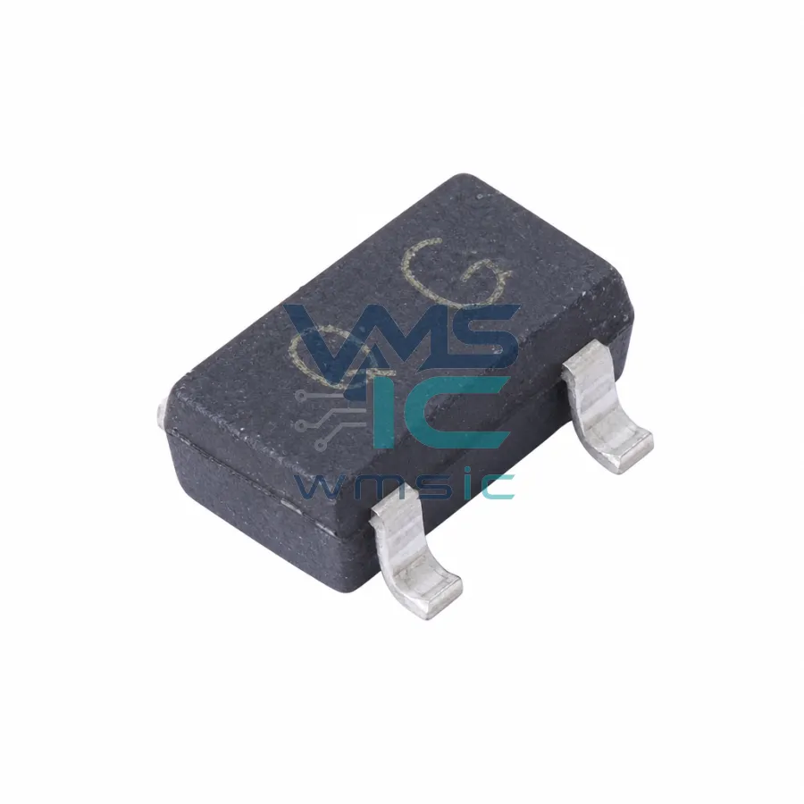硅NPN外延型（PCT工艺）内置偏置电阻電晶體 RN1427 SOT-346