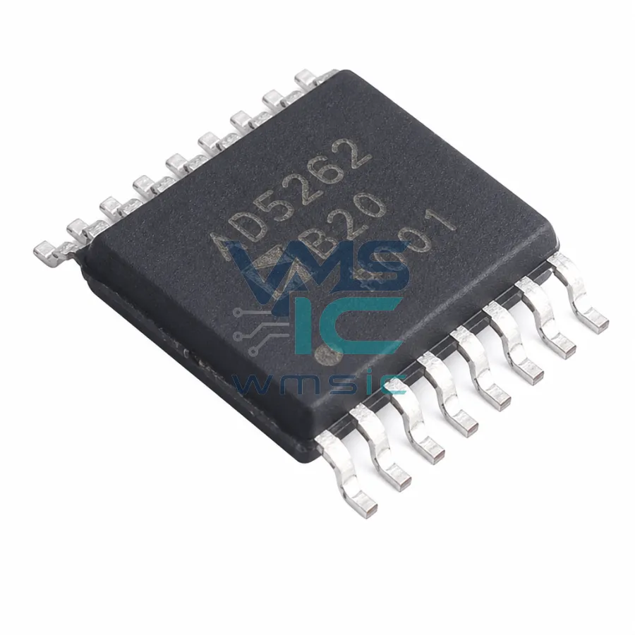 AD5262BRUZ20-RL7 Dual-Channel 256-Position SPI Digital Potentiometer+/- 5V/15V AD5262BRUZ20 TSSOP-16