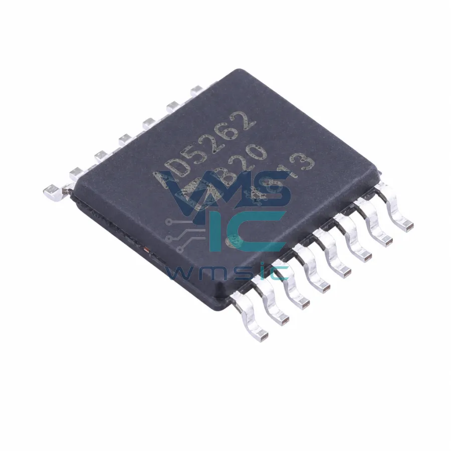 +15 V或±5 V、双通道、SPI兼容、256位數字电位计 AD5262BRUZ20 TSSOP-16