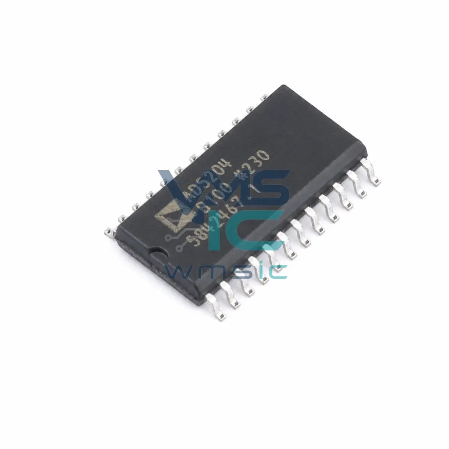 4/6通道数字电位器 AD5204BRZ100 SOIC-24-300mil