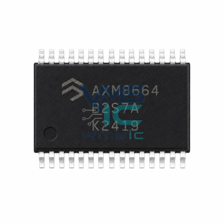 四通道 15V 256 位數字电位计，支援 SPI/I2C 接口 AD5263BRUZ50 TSSOP-24