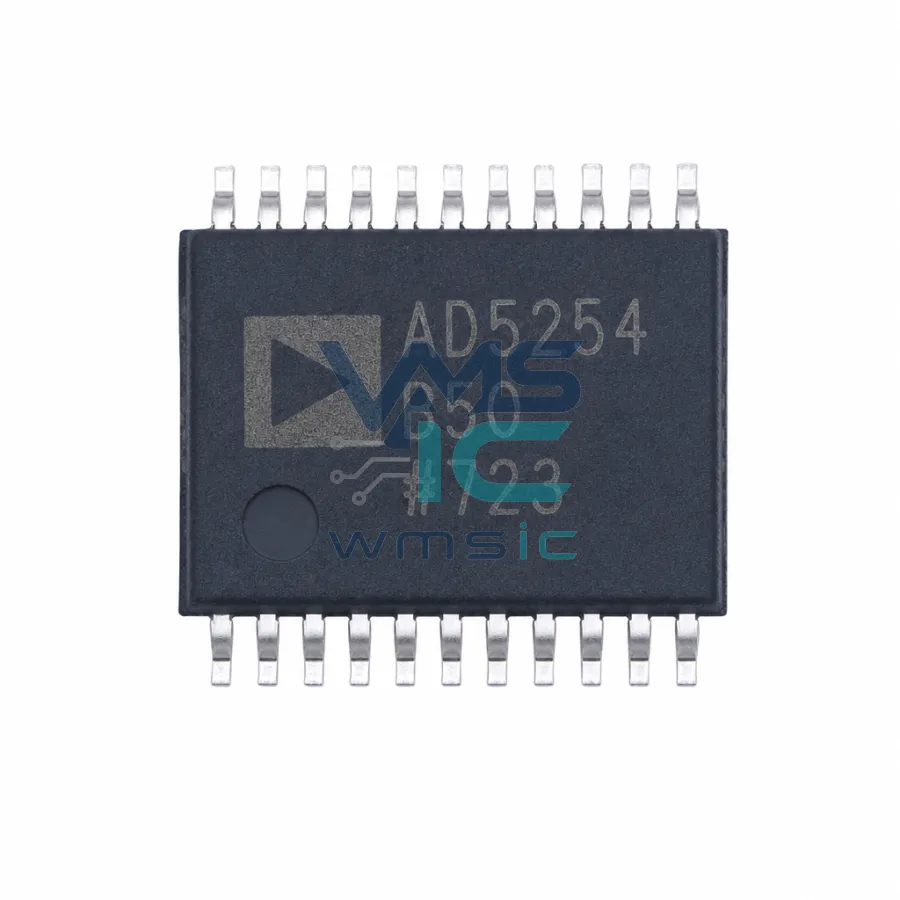 四通道、256位、 I2C 、非易失性存储器、数字电位计 AD5254BRUZ50 TSSOP-20