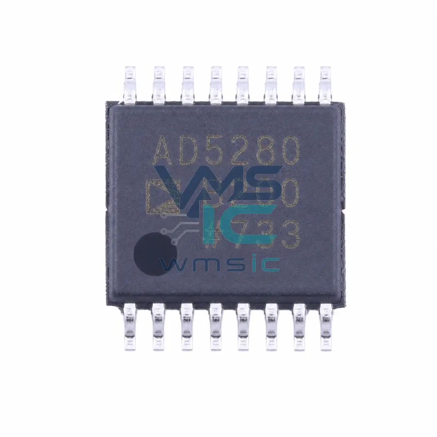 单/双通道、+15 V/±5 V、256位、I2C兼容型数字电位计 AD5280BRUZ200 TSSOP-14