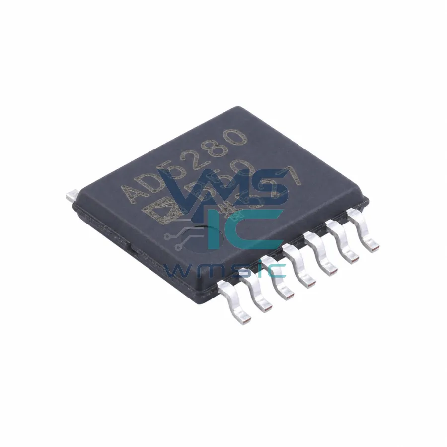 单/双通道，+15 V/±5 V，256位，I2C兼容数字电位器 AD5280BRUZ50 TSSOP-14