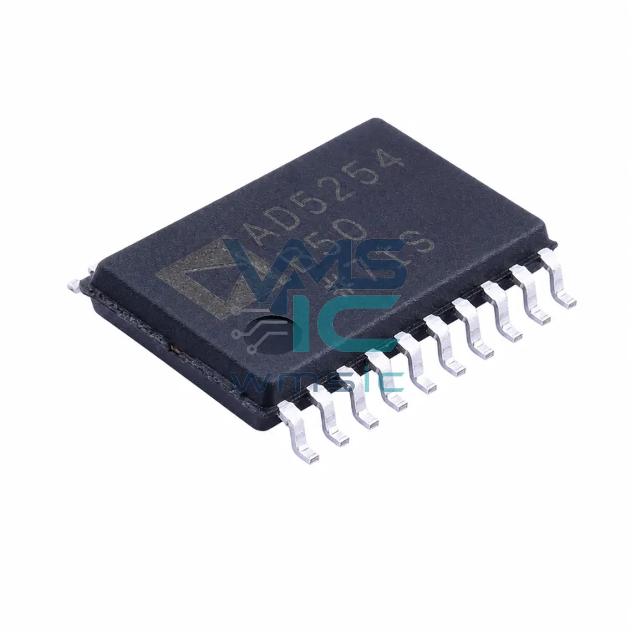 四通道、256位、 I2C 、非易失性存储器、数字电位计 AD5254BRUZ50 ETSSOP-20