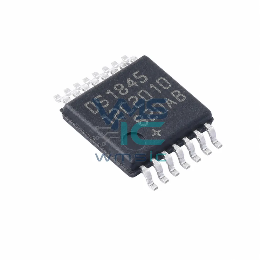双路非易失电位器和記憶體 DS1845E TSSOP-14