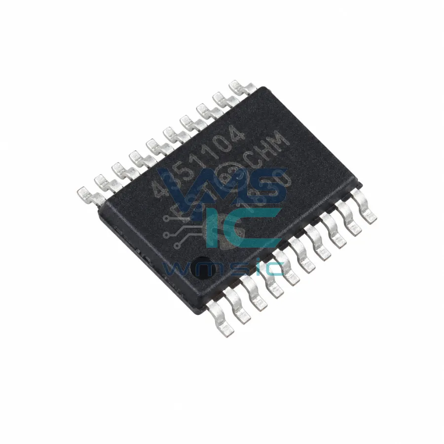 7/8位四通道SPI数字电位器，带易失性存储器 MCP4351 TSSOP-20