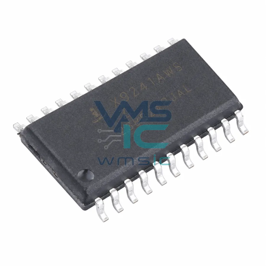 四通道数字控制电位器，非易失性/低功耗/两线制/64抽头 X9241AWSIZ SOIC-20