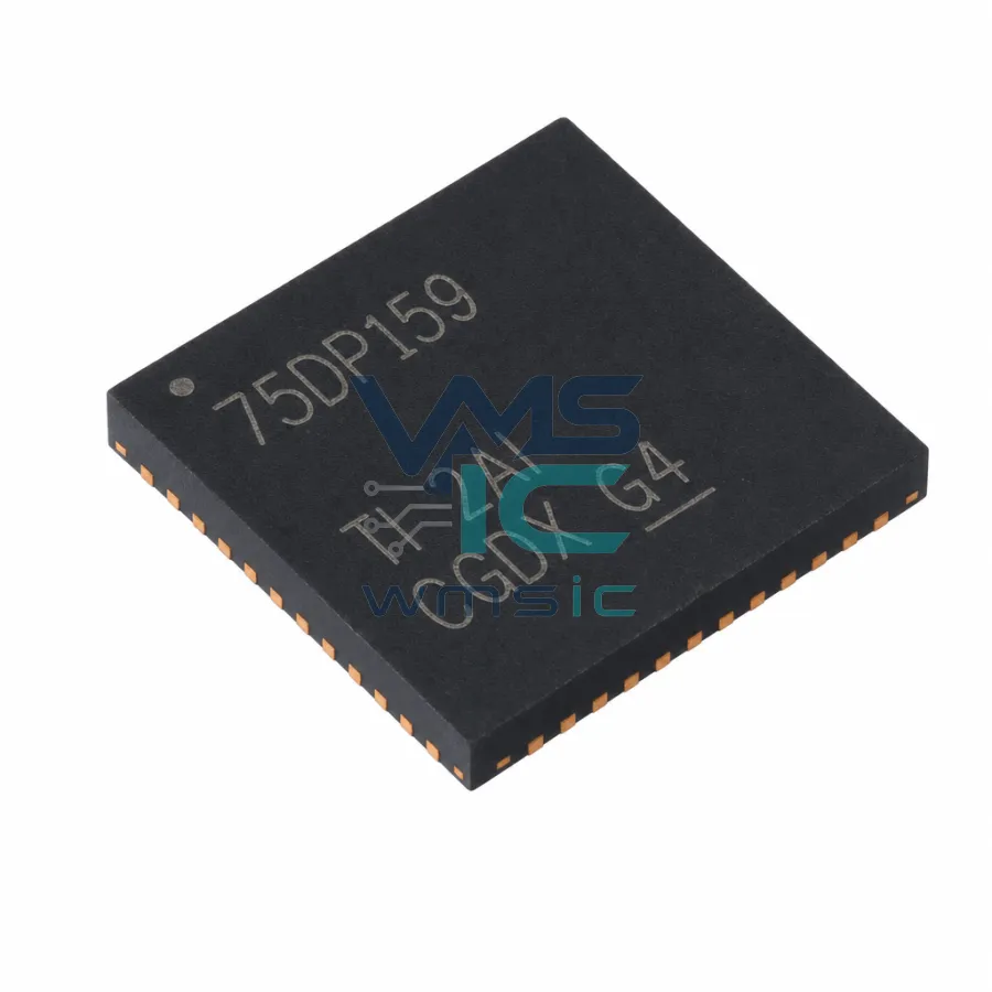 6GbpS交流耦合TMDS轉 电平轉换器重定時器 SN75DP159RGZR VQFN-48-EP(7x7)