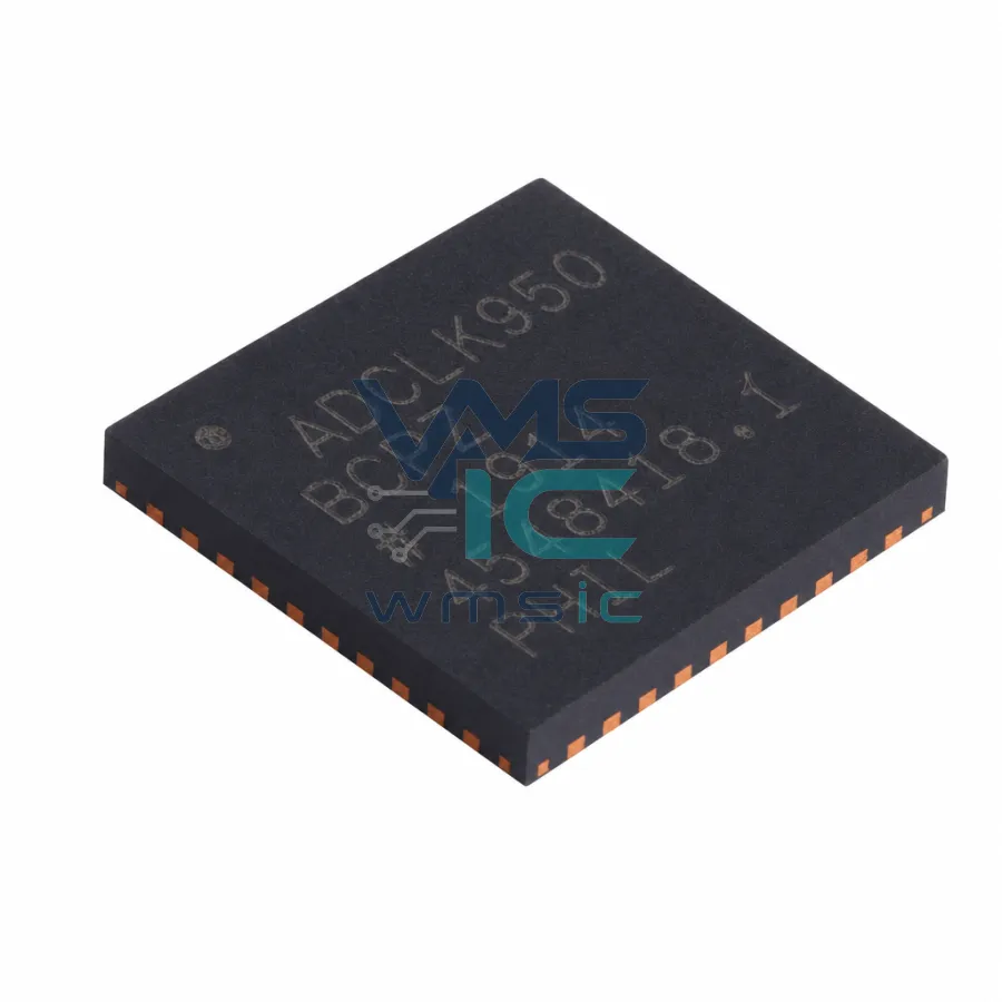 两个可选输入，10个LVPECL输出，SiGe时钟扇出缓冲器 ADCLK950BCPZ LFCSP-40(6x6)