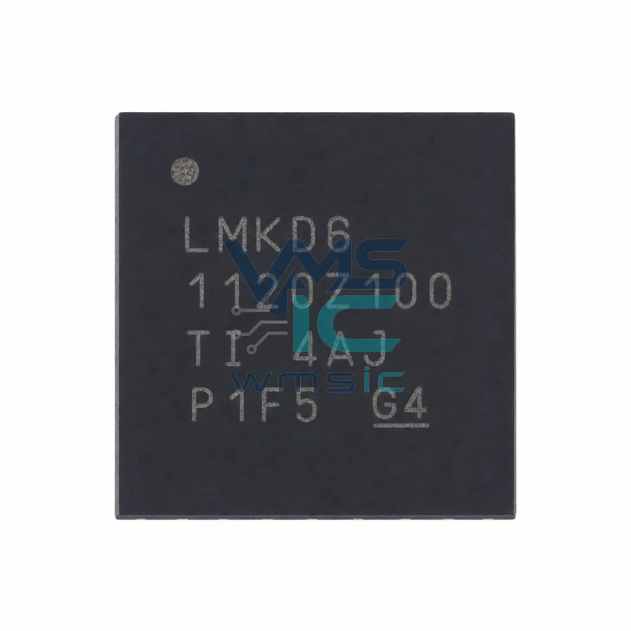 超低抖动LP-HCSL时钟缓冲器支持PCle第1代至第7代 LMKDB1120Z100NPPR TLGA-80(6x6)