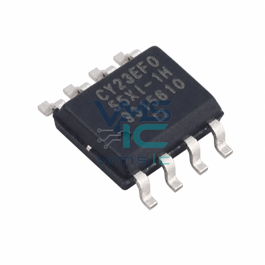 2.5 V或3.3 V, 10 - 220 MHz, 低抖动, 5输出零延迟缓冲器 CY23EP05SXI SOIC-8
