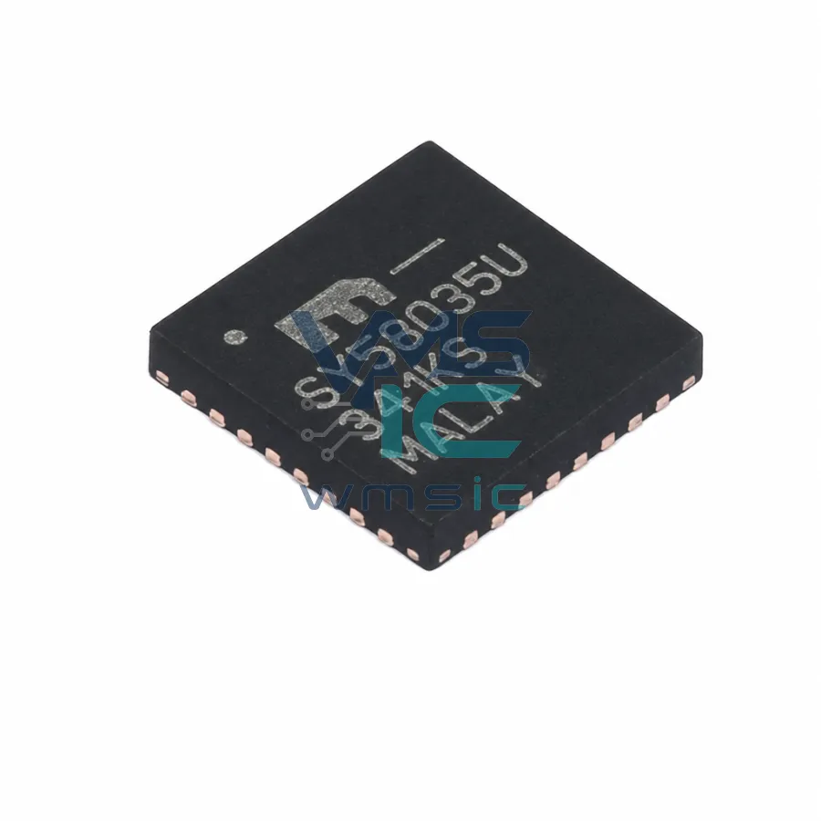 SY58035UMG 4.5GHz 1 6 LVPECL Fanout Buffer with 2 1 Mux SY58035UMG QFN-32(5x5)