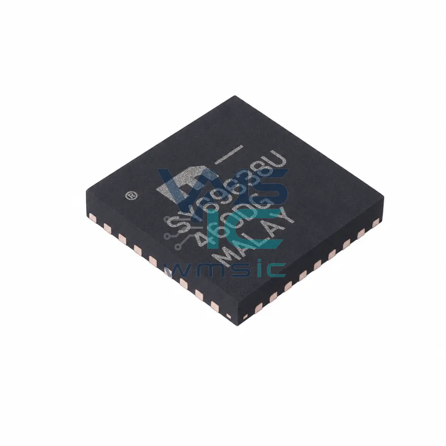 1:8 LVDS時钟扇出缓冲器，帶2:1脉冲消除器输入复用器 SY89838UMG QFN-32(5x5)