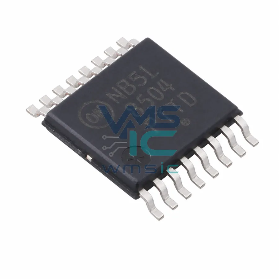 2.5V / 3.3V 1:4 差分输入到 LVDS 扇出缓冲器/轉换器 NB3L8504SDTR2G TSSOP-16