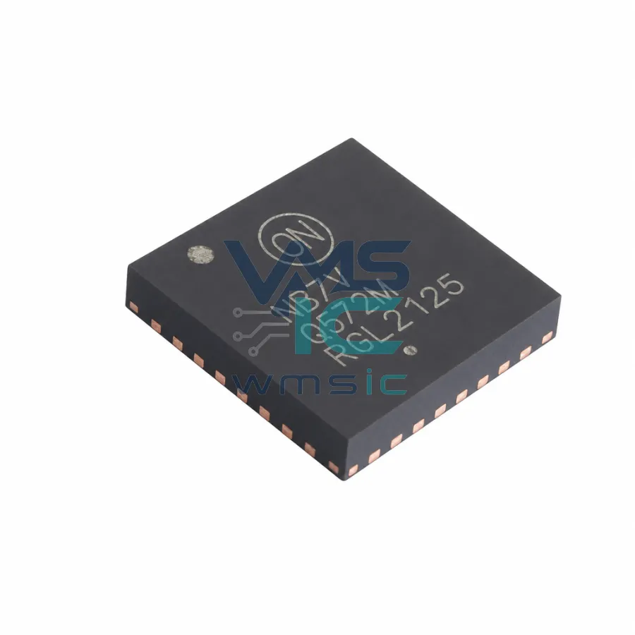1.8V / 2.5V / 3.3V 差分 4:1 多路复用器與 1:2 CML 時钟/数据扇出/轉换器 NB7VQ572MMNR4G QFN-32-EP(5x5)