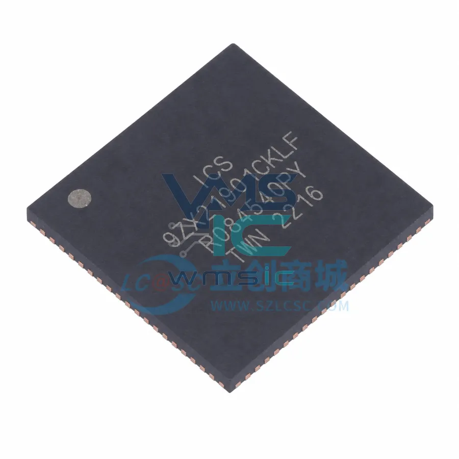 19输出差分Z缓冲器，适用於PCle Gen2/3和QPI 9ZX21901CKLFT VFQFPN-72(10x10)
