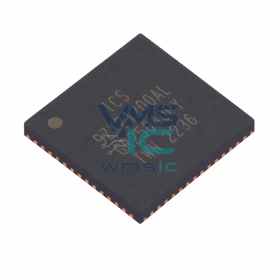 12输出差分Z缓冲器，适用於PCIe Gen3和QPI 9ZX21200AKLF QFN-56-EP(8x8)