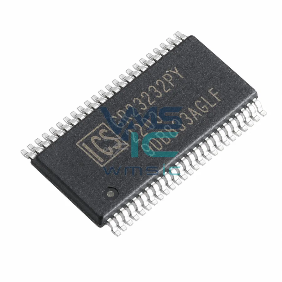 八输出PCIe Gen1 - 3差分缓冲器 9DB833AGLFT TSSOP-48-6.1mm