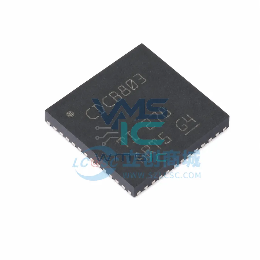 用於 PCIe 第 1 代至第 5 代的 8 输出時钟缓冲器，具有可選的 SMBus 地址 CDCDB803RSLR VQFN-48(6x6)