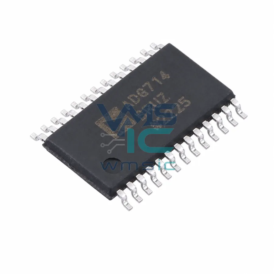 CMOS, 低电压设备，串行控制，八通道SPST开关 ADG714BRUZ TSSOP-24