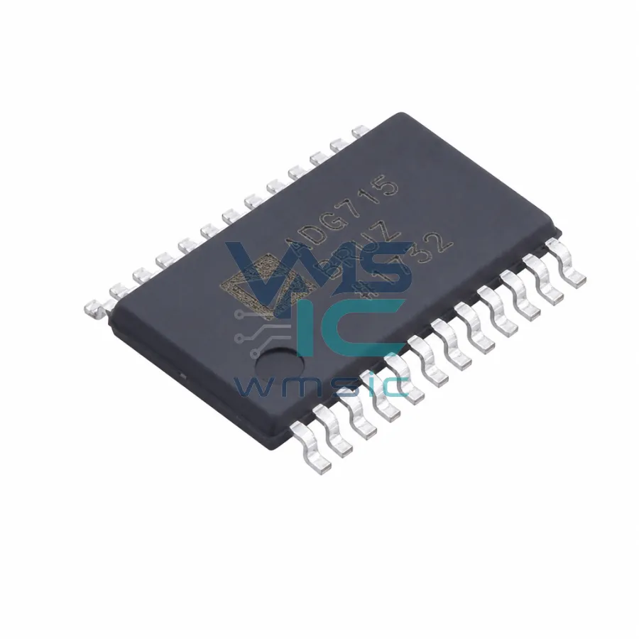 ADG715 CMOS Low Voltage Serial Octal SPST Switch ADG715BRUZ-REEL7 ADG715BRUZ TSSOP-24