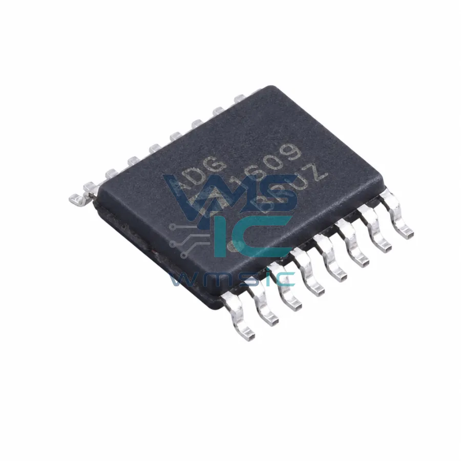 ADG1609BRUZ-REEL7 4.5 Ohm Ron 4/8-Channel Multiplexer+/- 5V+ 12V+ 5V+ 3.3V ADG1609BRUZ TSSOP-16