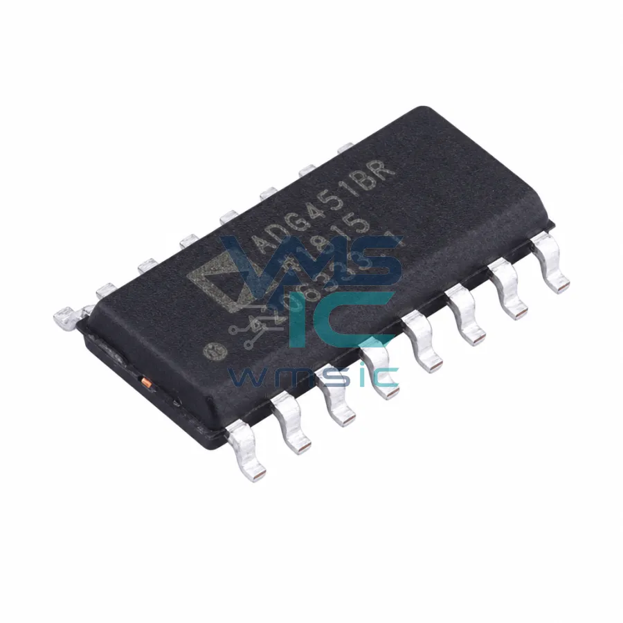 ADG451BRZ-REEL7 Quad SPST Analog Switch SOIC-16 ADG451BRZ SOIC-16