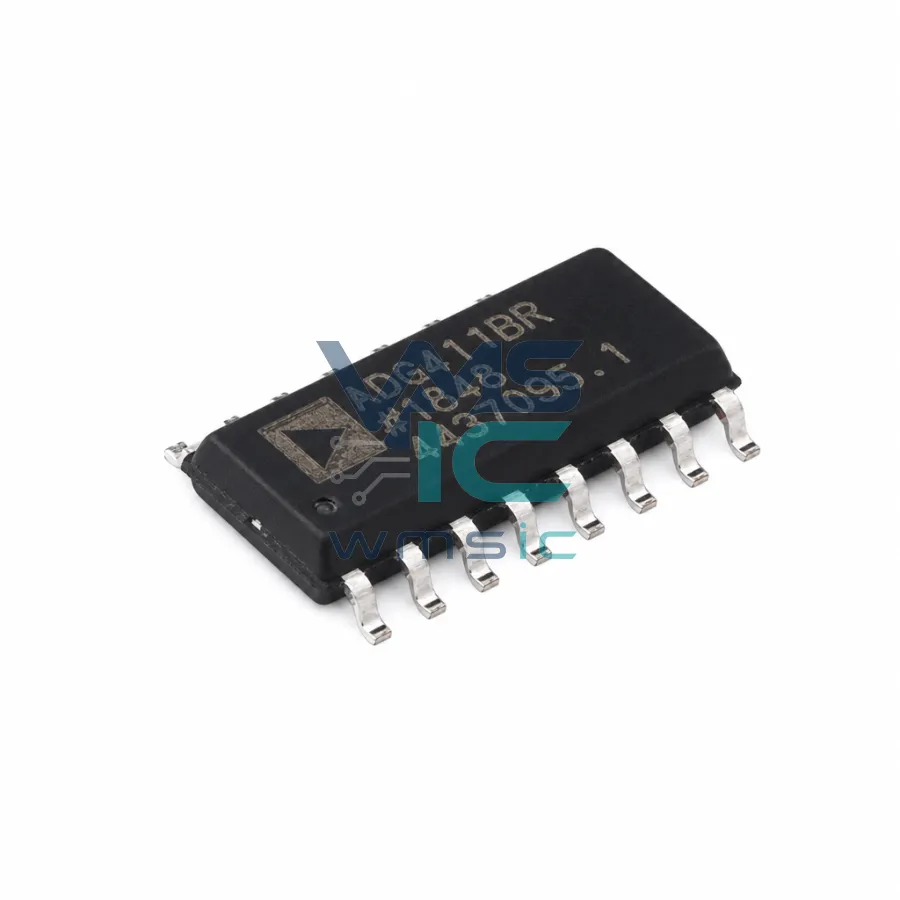 精密四通道SPST開關 ADG411BRZ SOIC-16