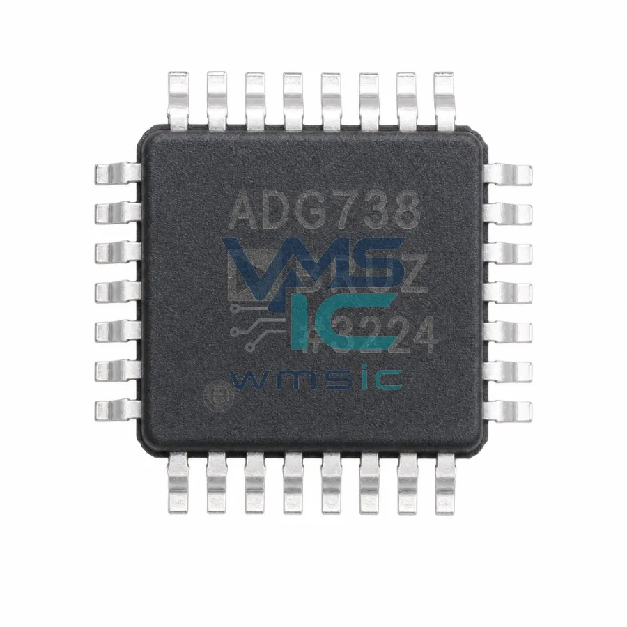 CMOS、低压、單電源8:1多路复用器，串行控制矩阵開關 ADG738BRUZ TSSOP-16